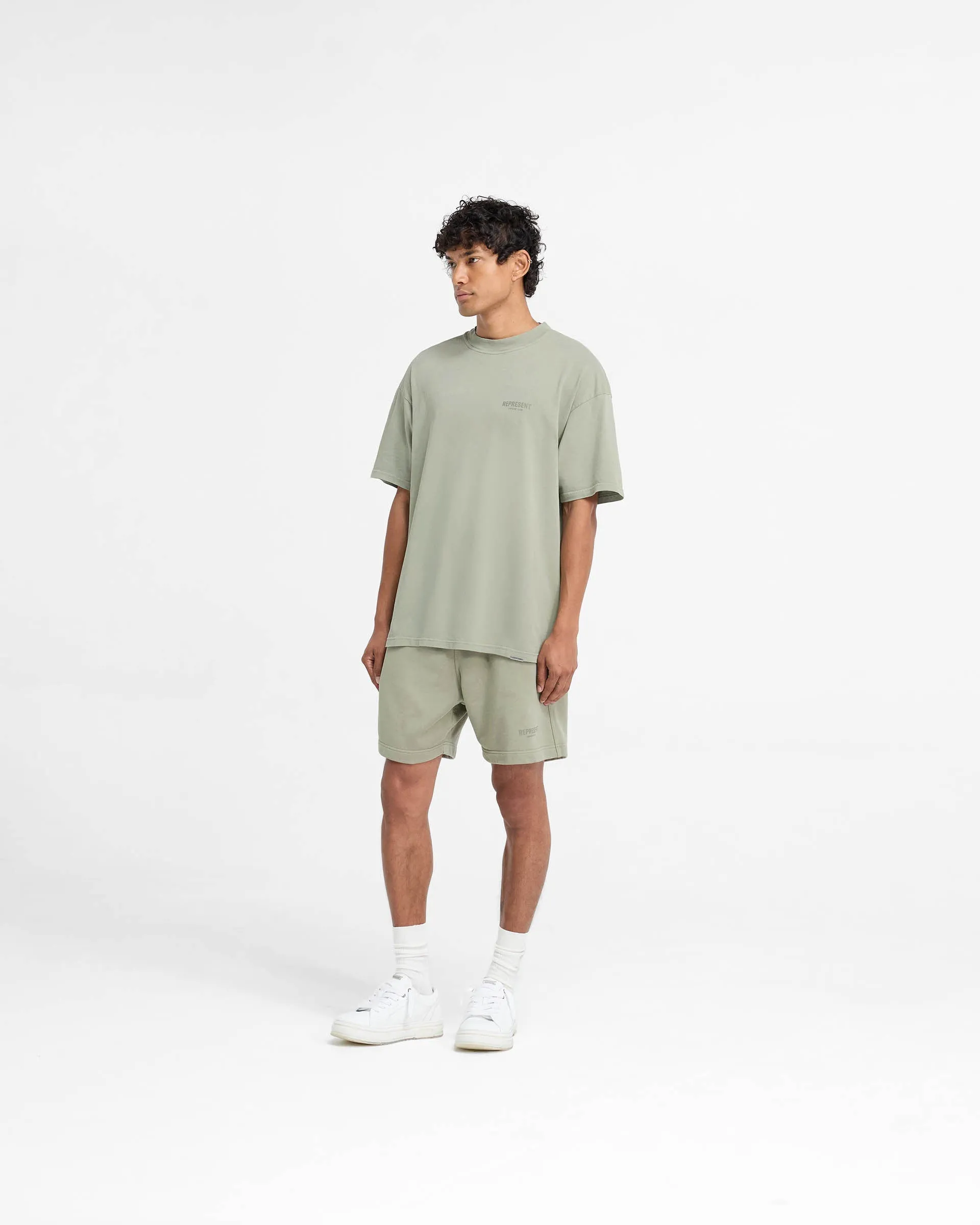 Represent Owners Club Shorts - Pastel Green