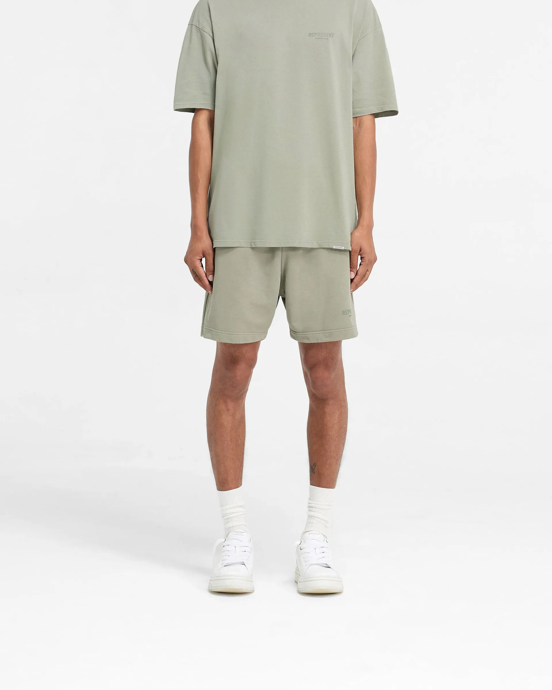 Represent Owners Club Shorts - Pastel Green