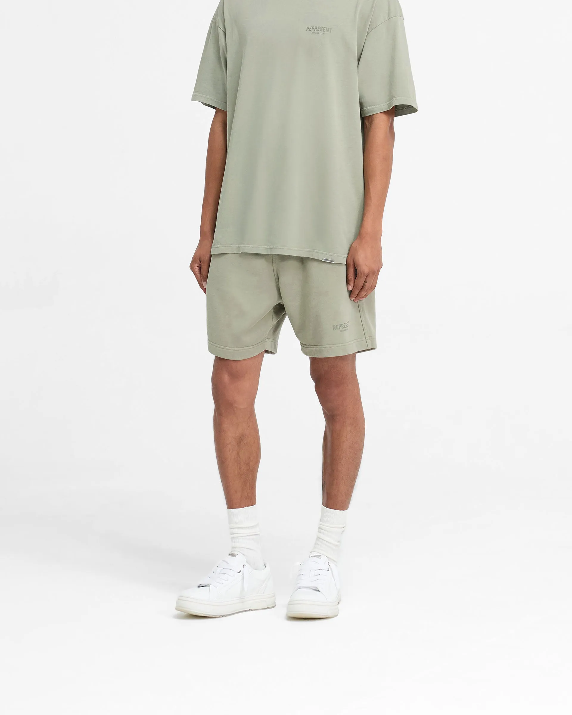 Represent Owners Club Shorts - Pastel Green