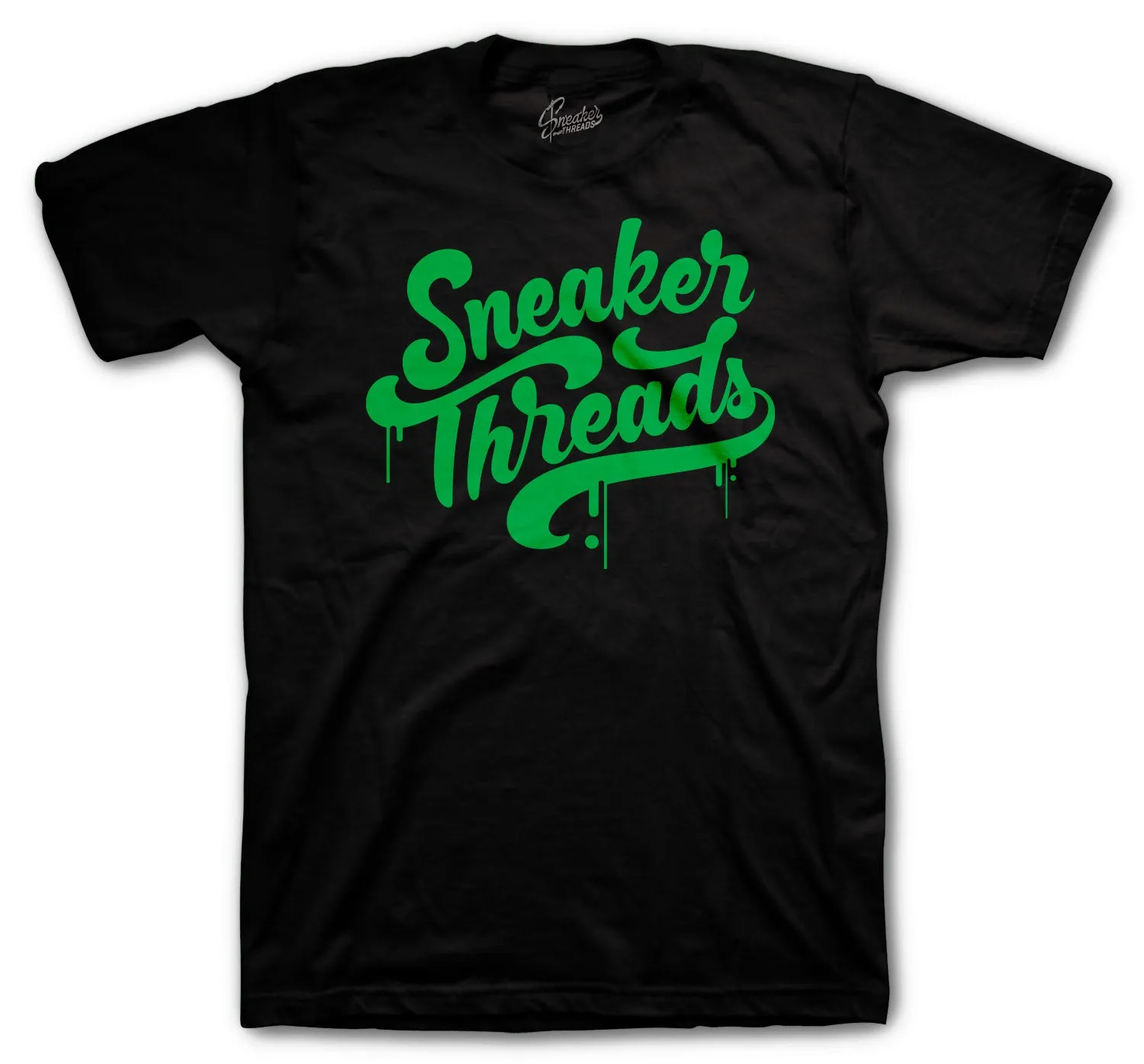 Retro 3 Pine Green Shirt - ST Drip - Black