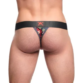 Retro Floral Thong