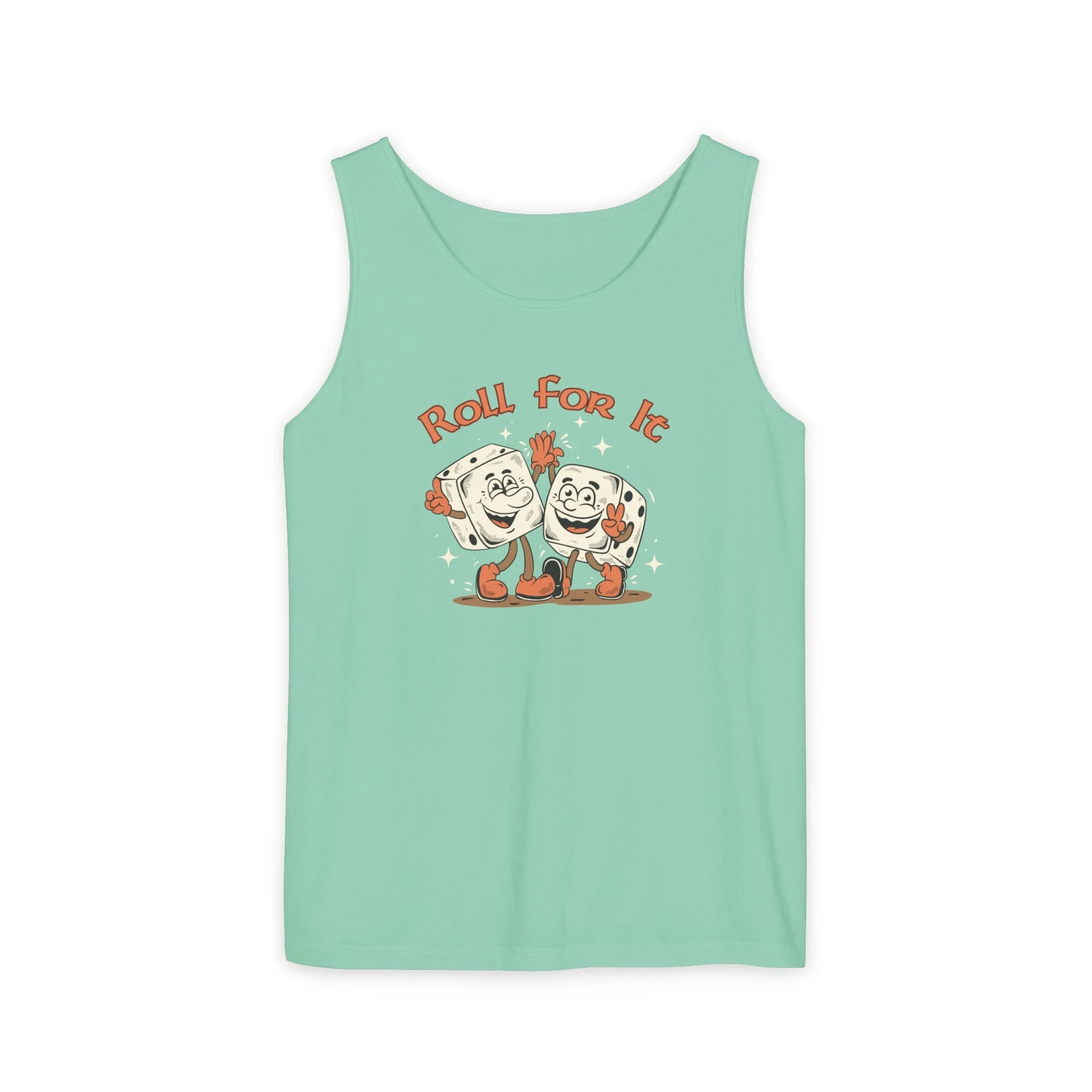 Roll for It - Comfort Colors - Dice Tank Top