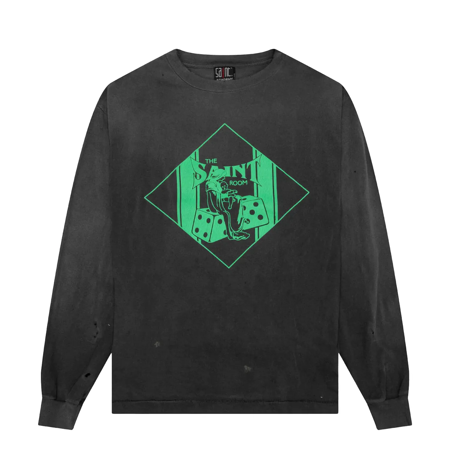 Saint Michael x Shermer Academy Saint Room Longsleeve Black Green