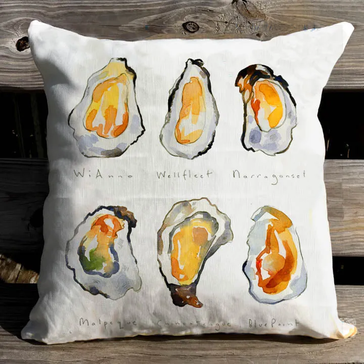 Salty Fishermen Indoor Pillow