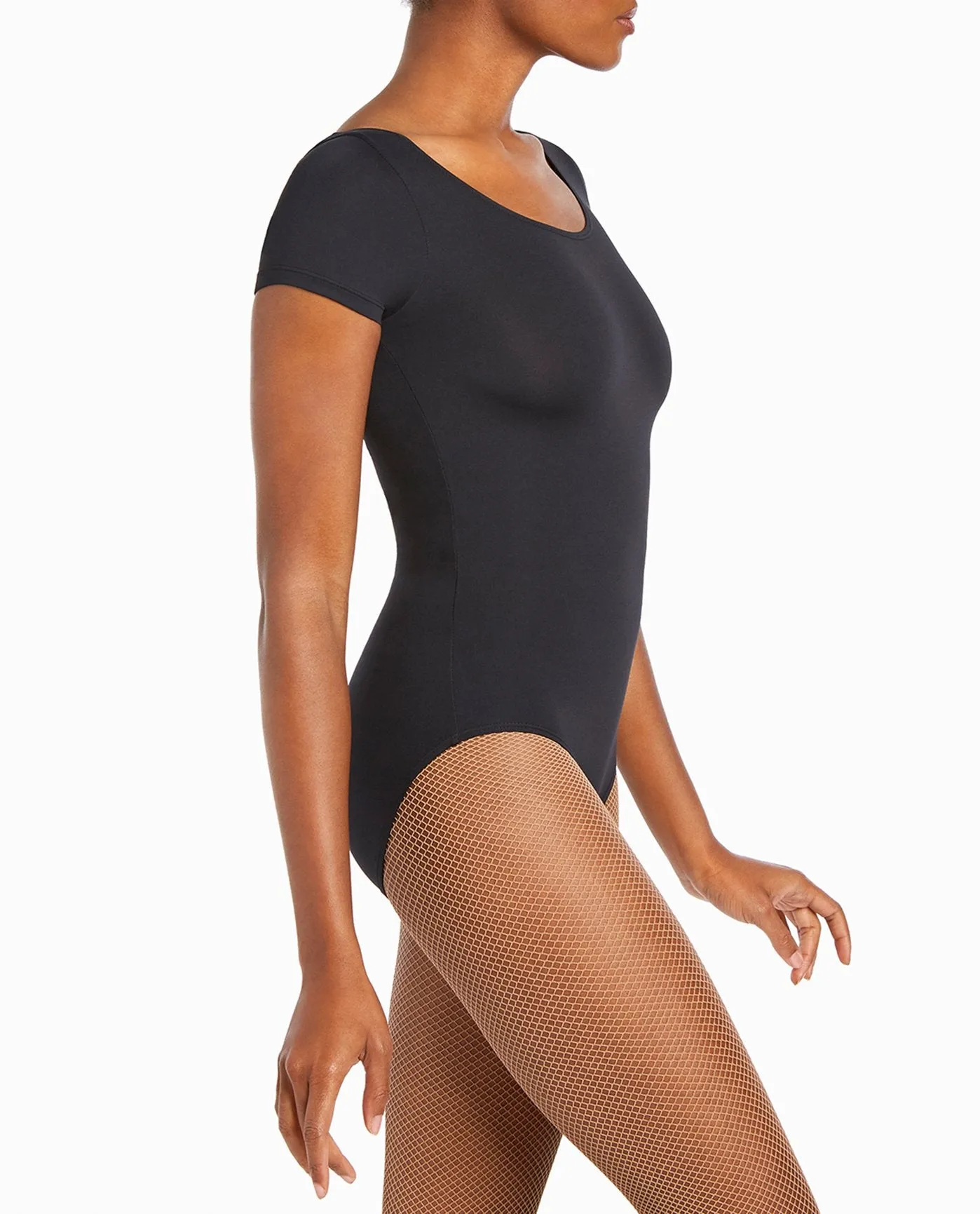 Scoopneck Short Sleeve Leotard