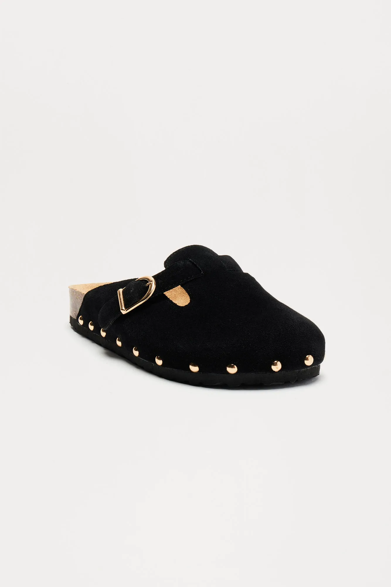 Scottie Buckle Slides - Black