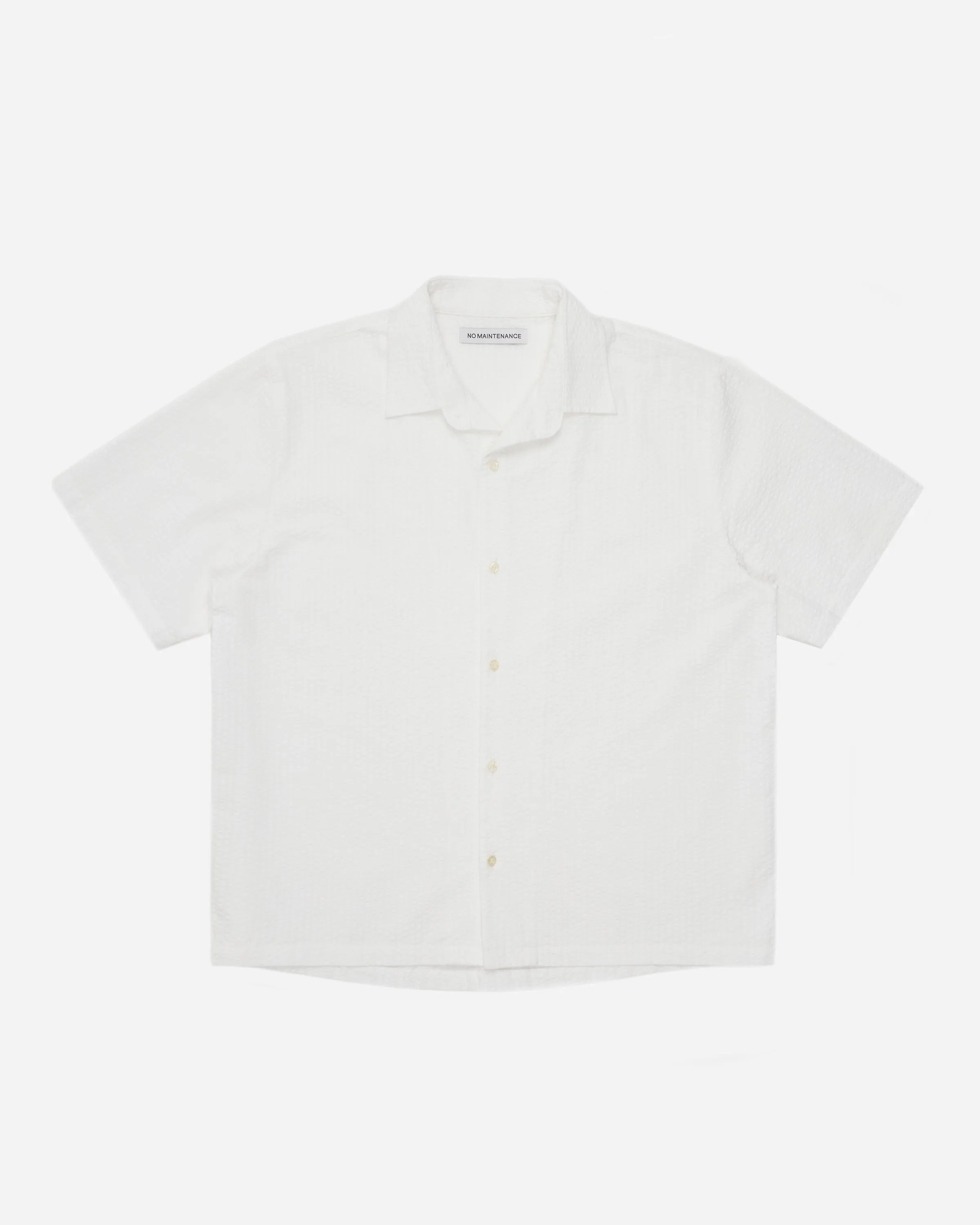 Seersucker Short Sleeve Oxford Shirt