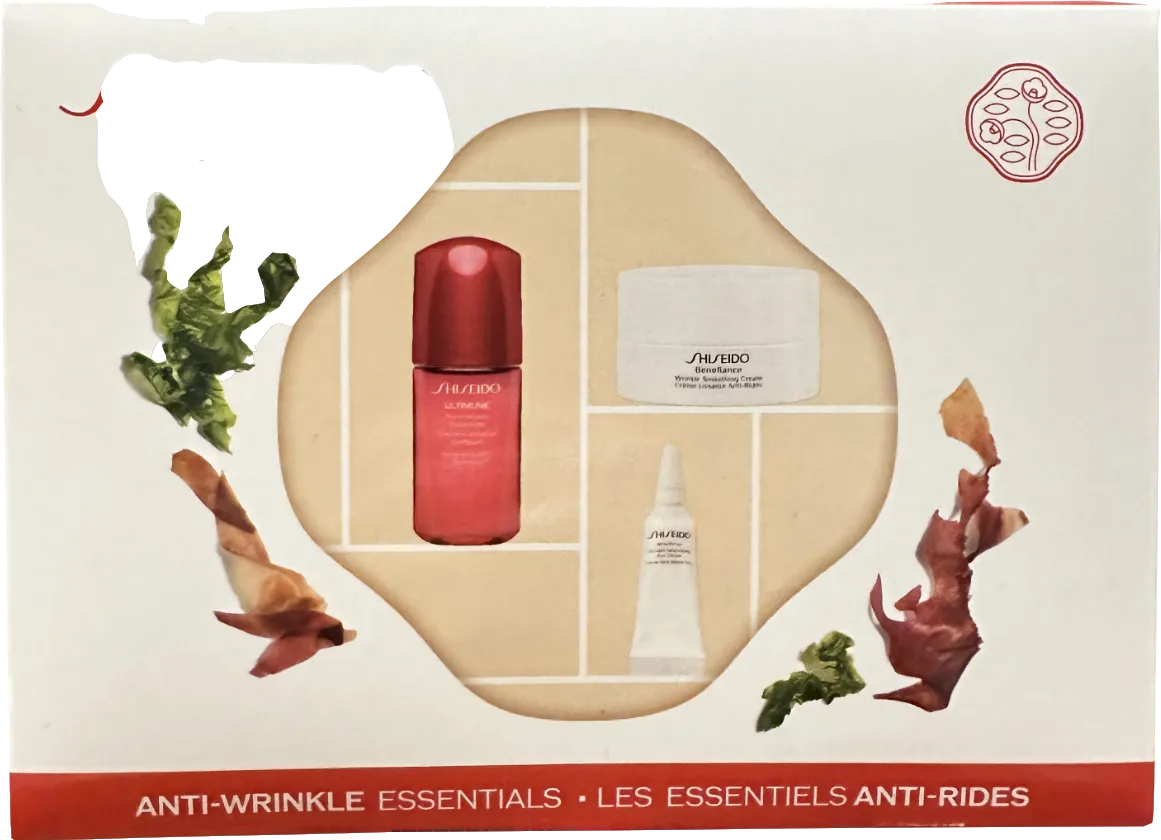 Shiseido Ultimune And Benefiance Anti-wrinkle Essentials Kit one size