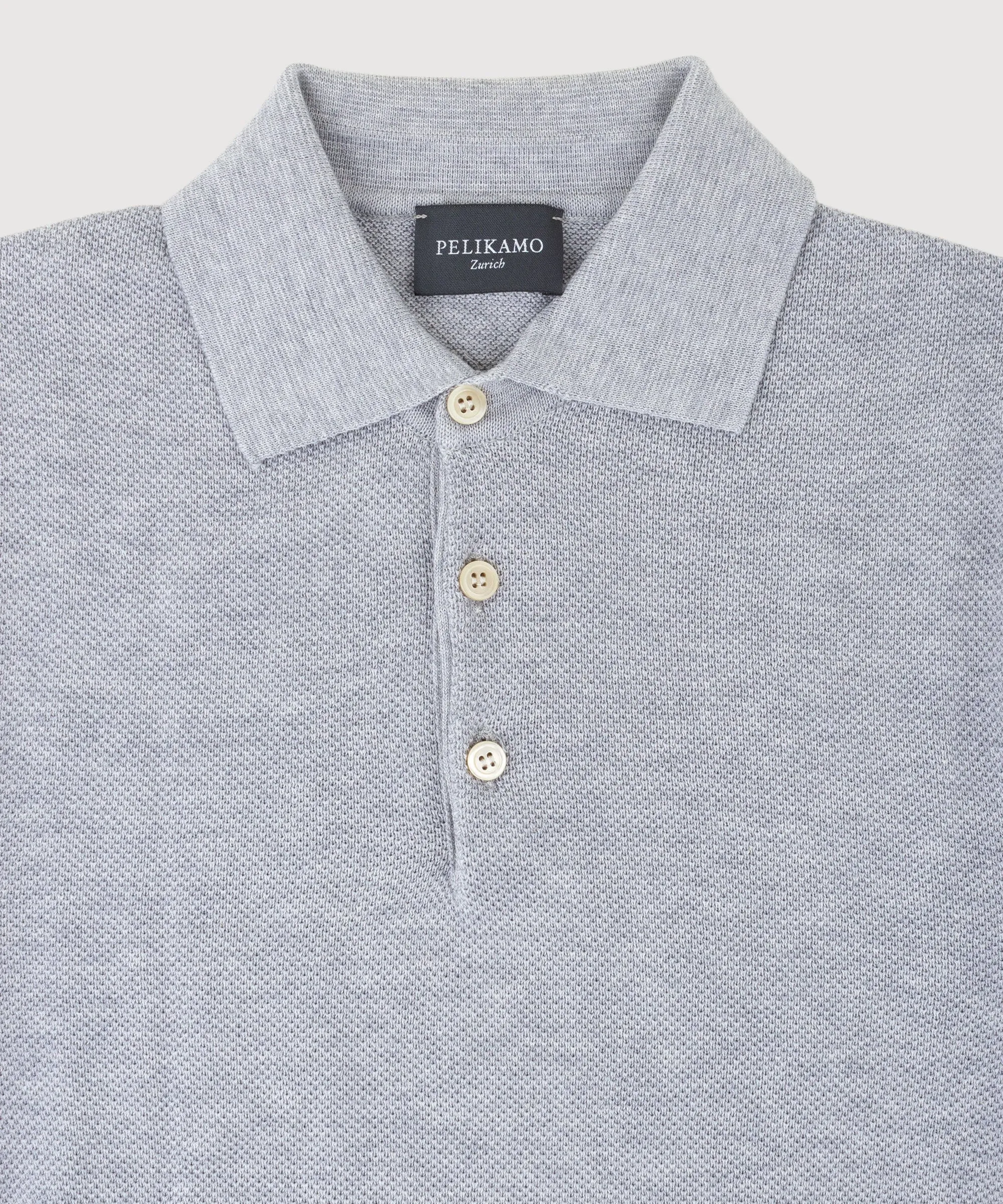 Short Sleeve Pique Polo Sweater