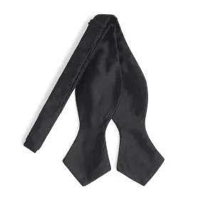 Silk Satin Batwing Formal Bowtie