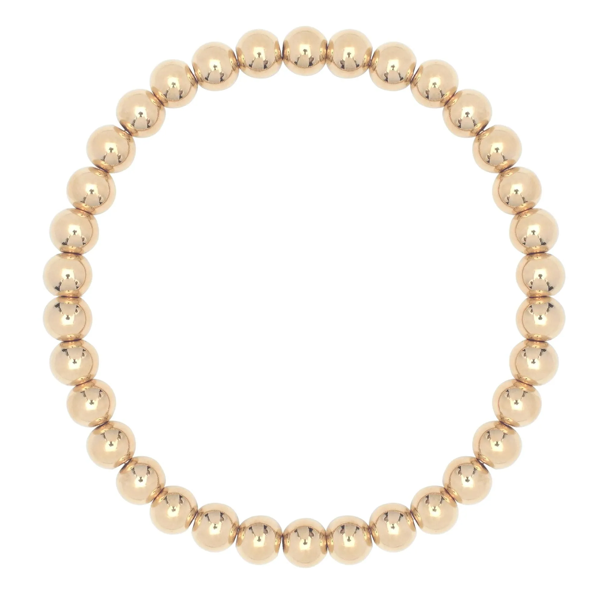 Small Gold Ball Bracelet