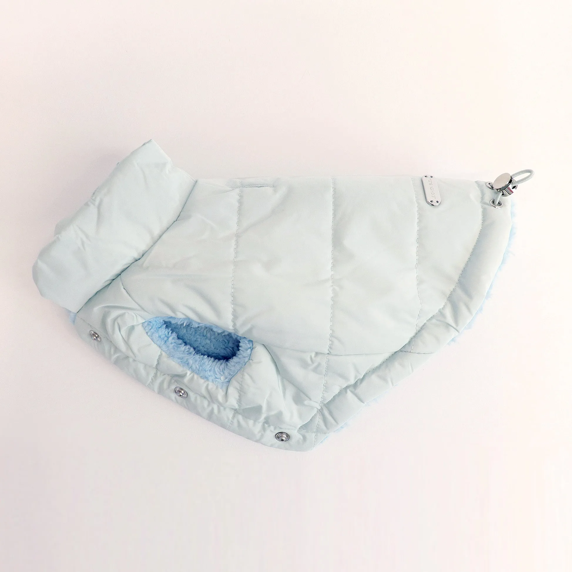 Snow Puffer Jacket - light blue