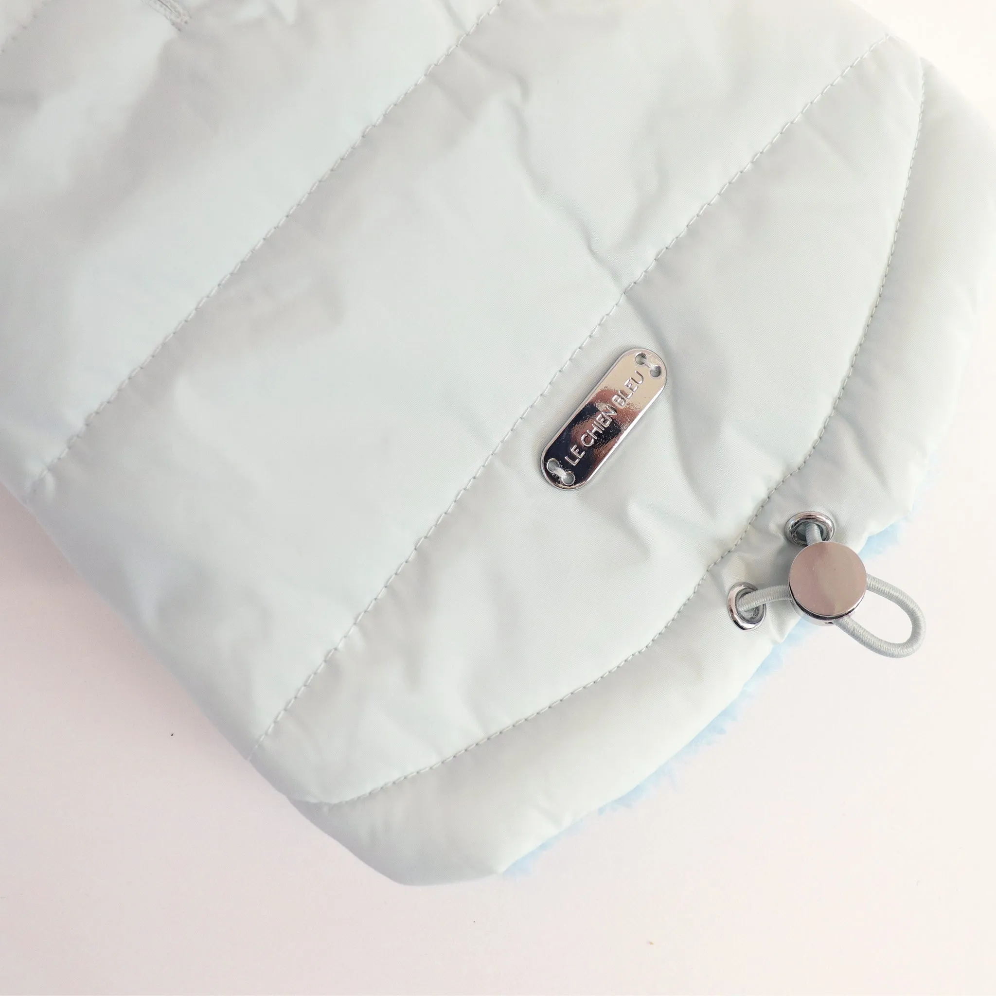 Snow Puffer Jacket - light blue