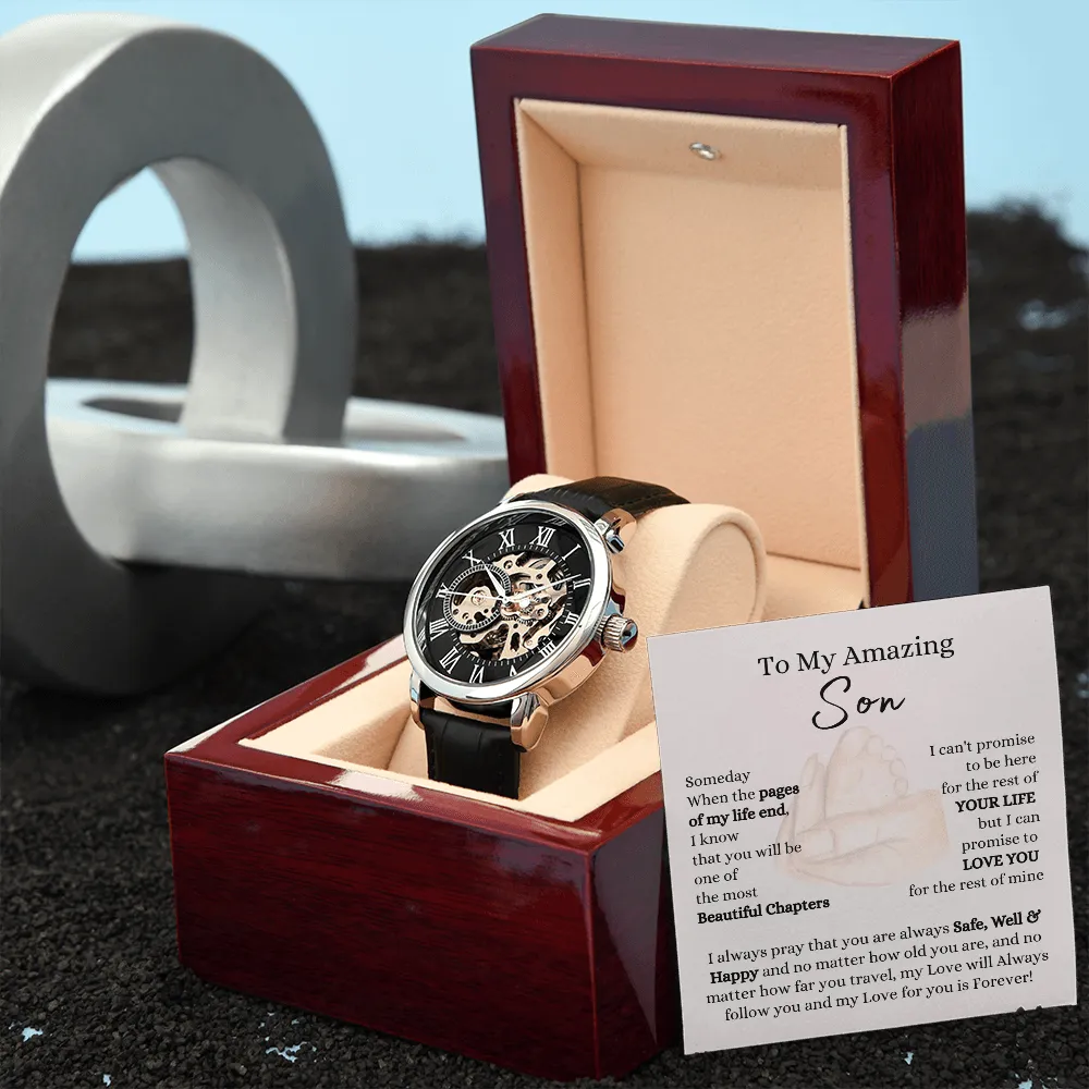 Son - Love You Forever - Luxury OpenWatch