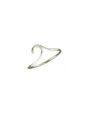 Sterling Silver Wave Ring