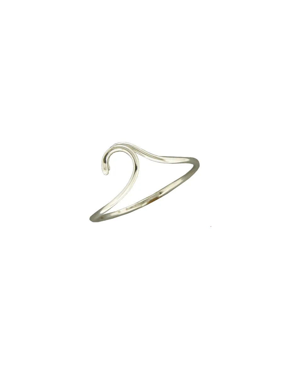 Sterling Silver Wave Ring