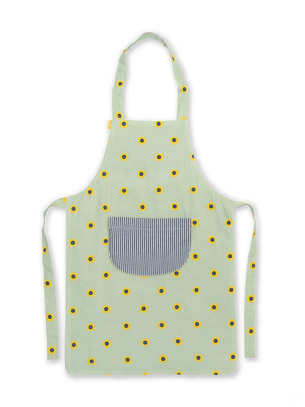 Sunflower dot apron