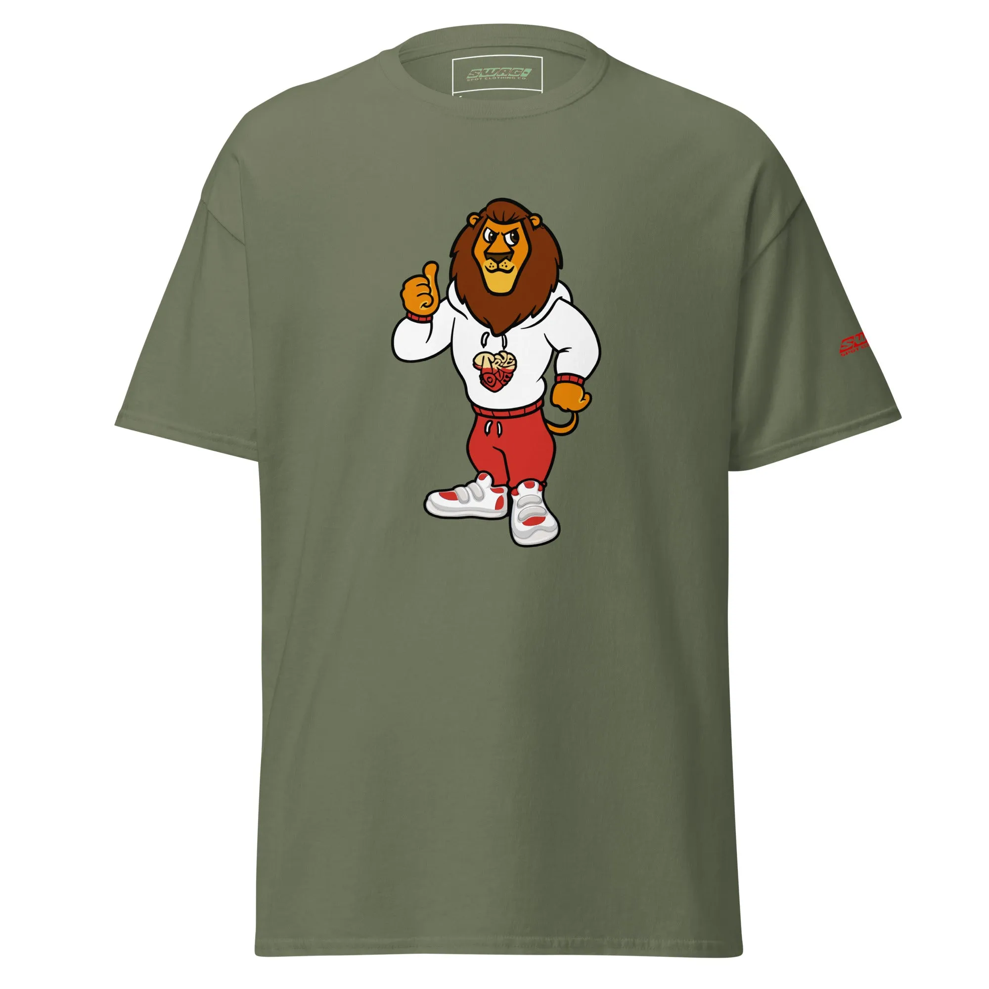 Swag Lion Printed Classic T-Shirt