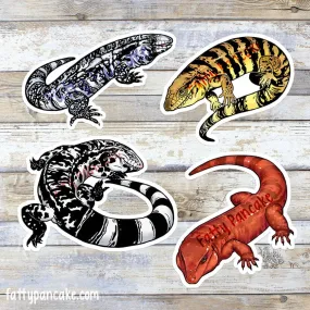 Tegu Sticker Pack