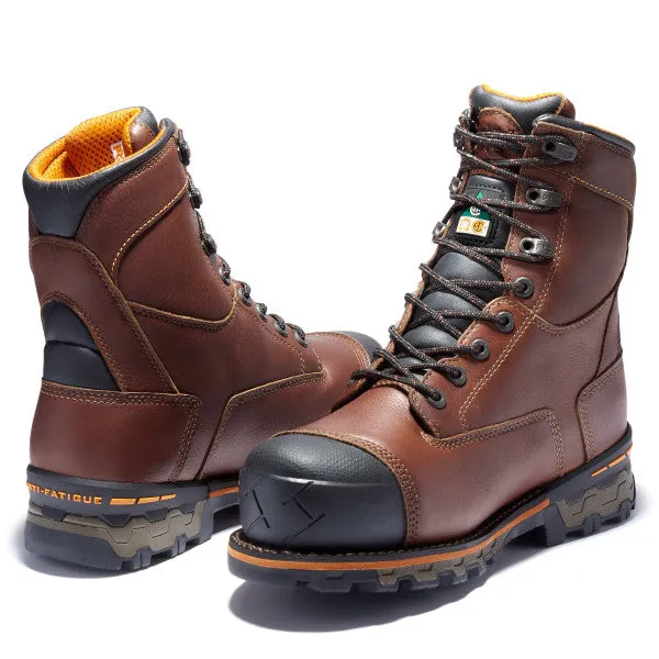 Timberland Pro Men's Boondock 8" Comp Toe WP Work Boot -Brown- TB089646214