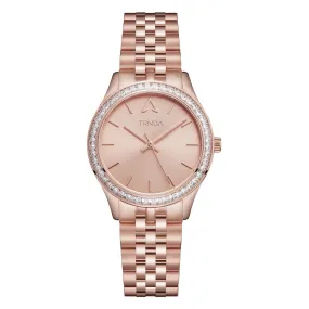 Trnda Stainless Steel Analog Women's Watch TR005L33D3-E4S3