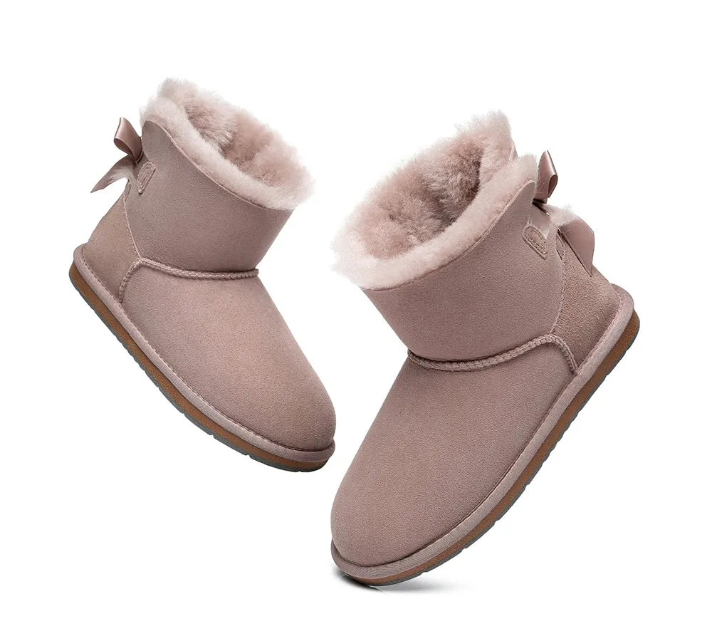 UGG Australian Shepherd Single Back Bow Women Mini Ugg Boots