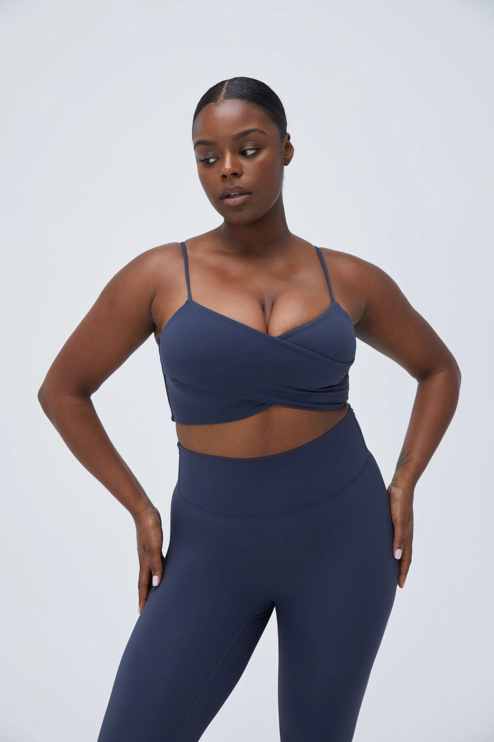 Ultimate Wrap Bra - Midnight Blue