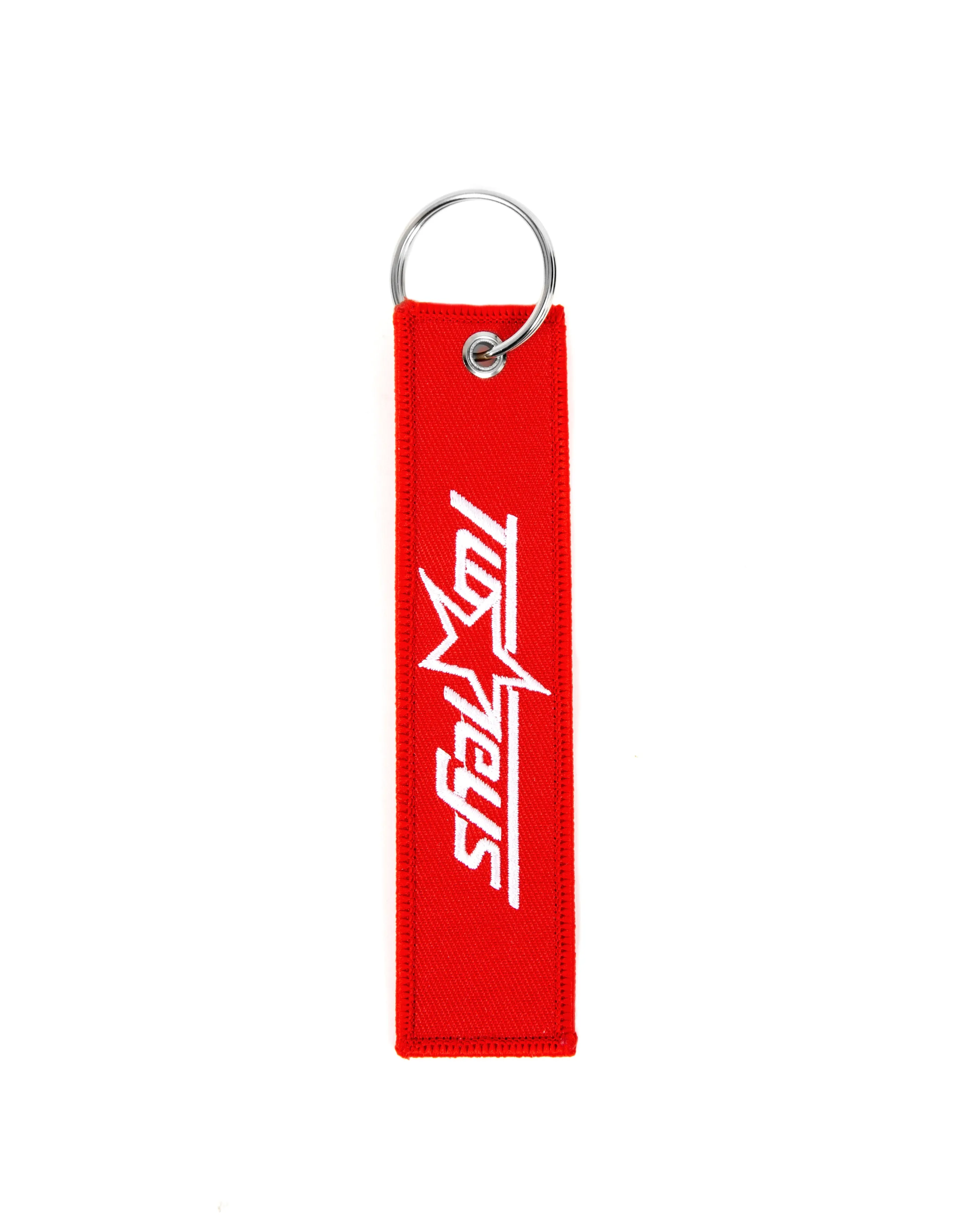 V8 Red Keychain