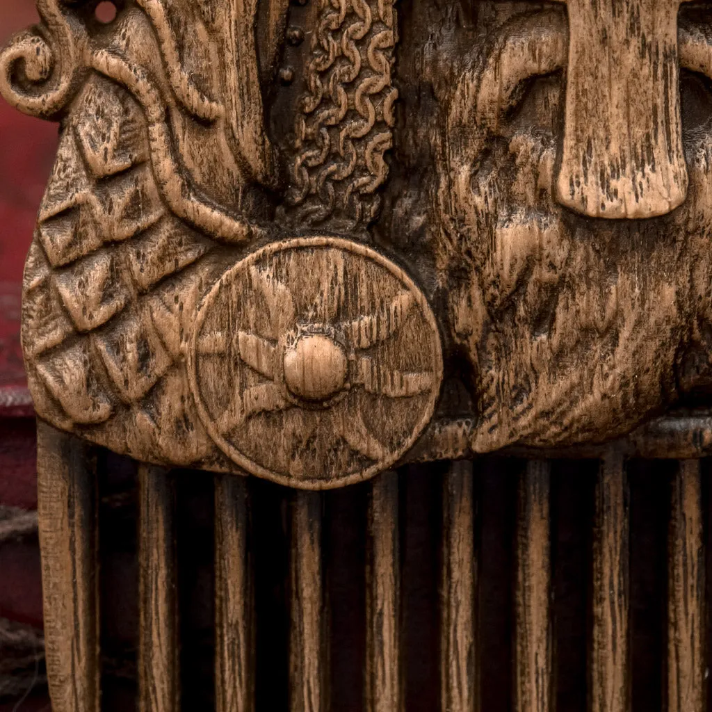 Viking Carved Comb