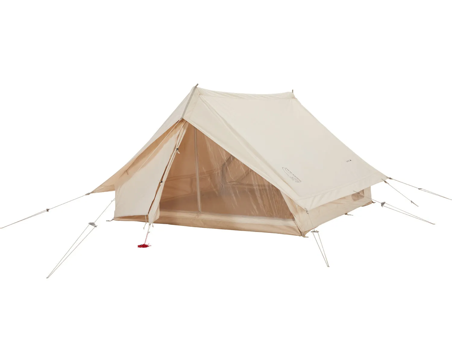 Vimur 4.8 m² glamping tent - 4 person - Natural