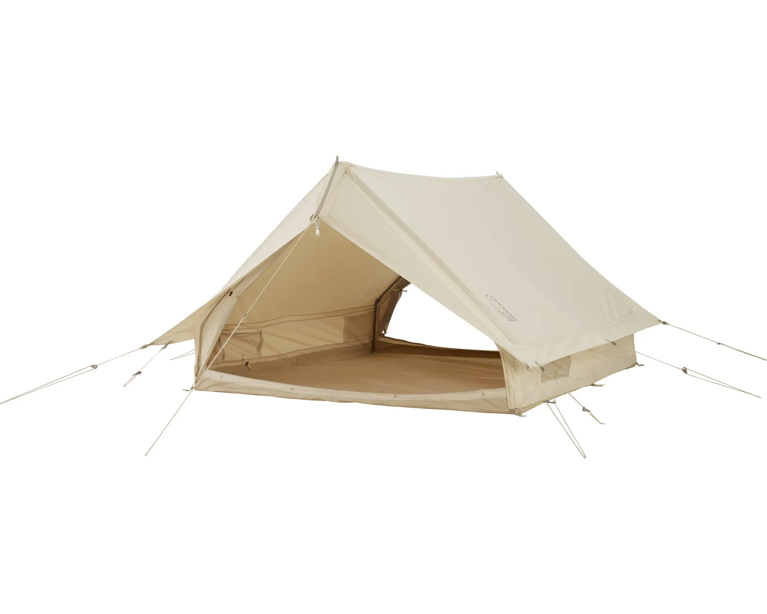 Vimur 4.8 m² glamping tent - 4 person - Natural