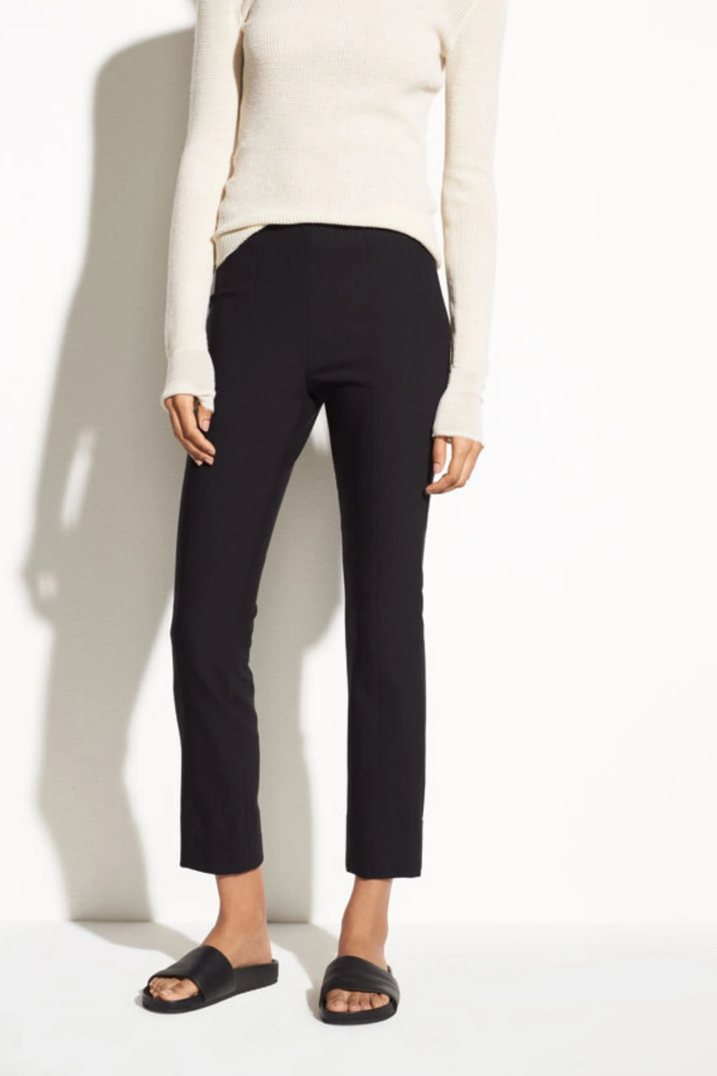 Vince Black Stitch Front Legging