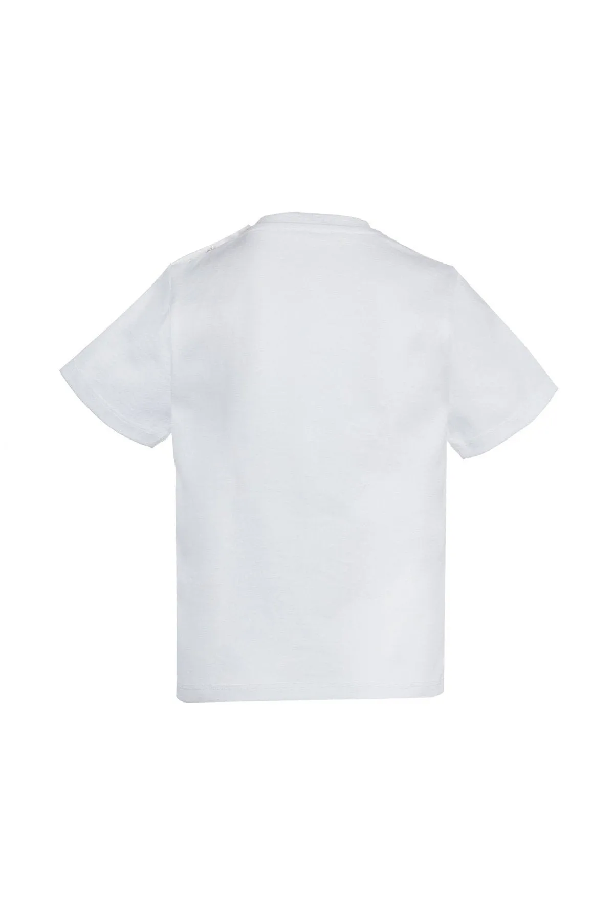 WHITE EMBROIDERED T-SHIRT