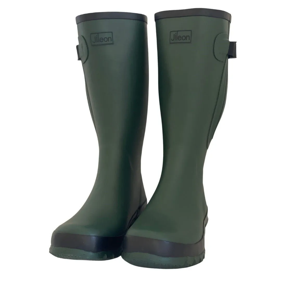 Wide Calf Wellies - Regular Fit in Foot and Ankle - Expands up to 49cm