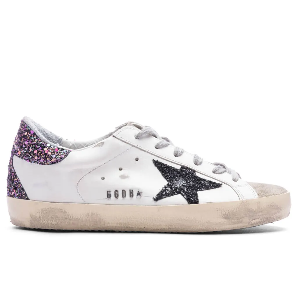 Women's Super-Star - White/Taupe/Fuxia Black