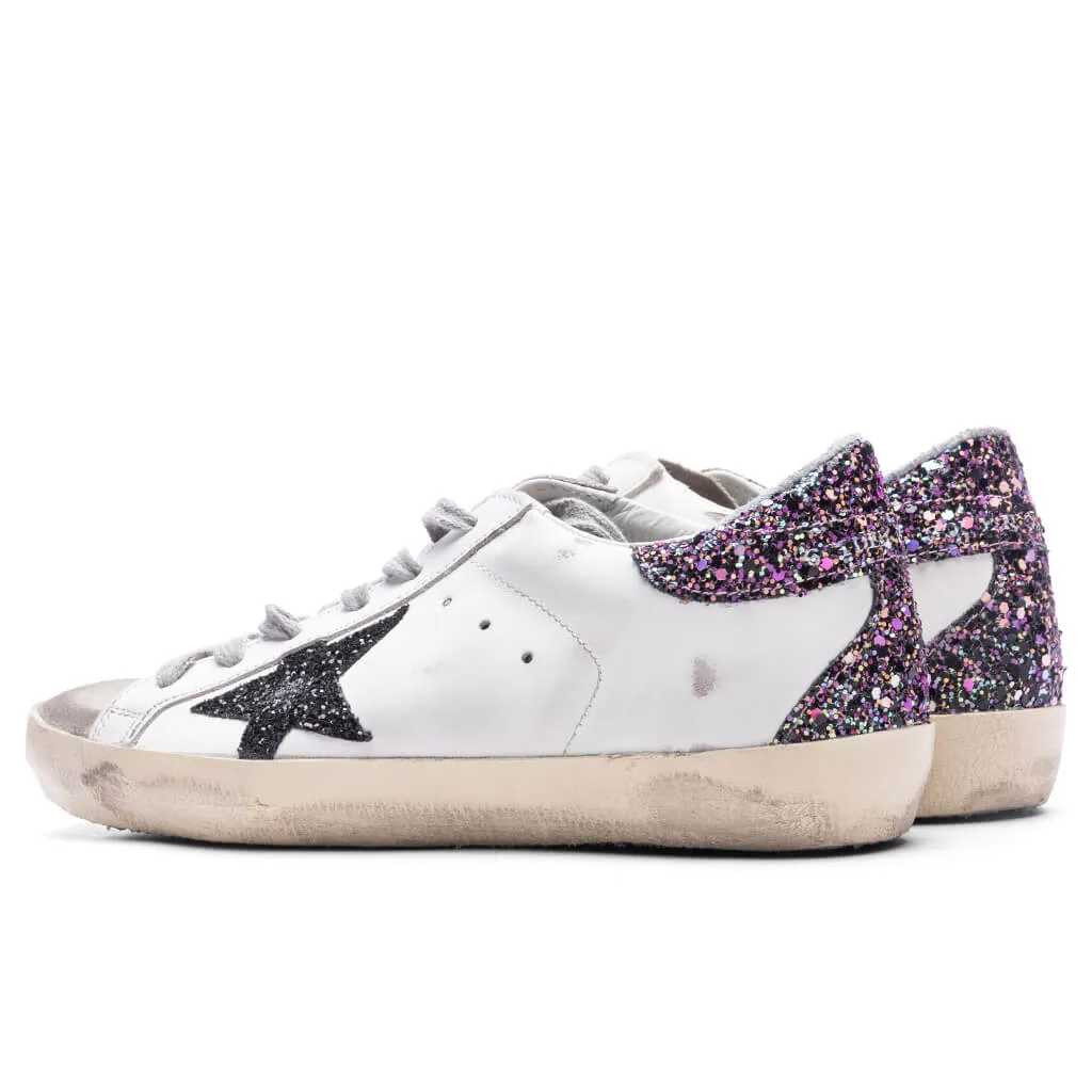 Women's Super-Star - White/Taupe/Fuxia Black